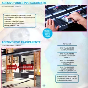 Adesivi in Vinile PVC