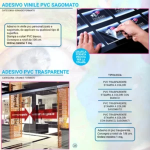Adesivi in Vinile PVC